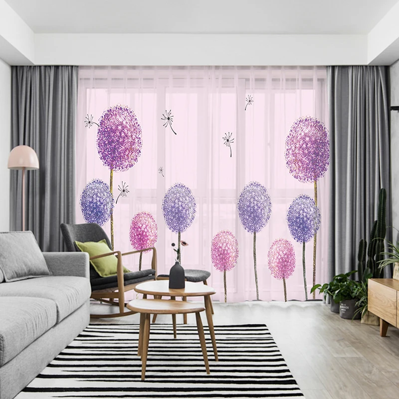 Custom Chiffon Curtain Window Drape for Nursery Kids Children Living Room Floral Blossom Dandelion Khaki Gray Brown Pink Blue
Custom Chiffon Curtain Window Drape for Nursery Kids Children Living Room Floral Blossom Dandelion Khaki Gray Brown Pink Blue