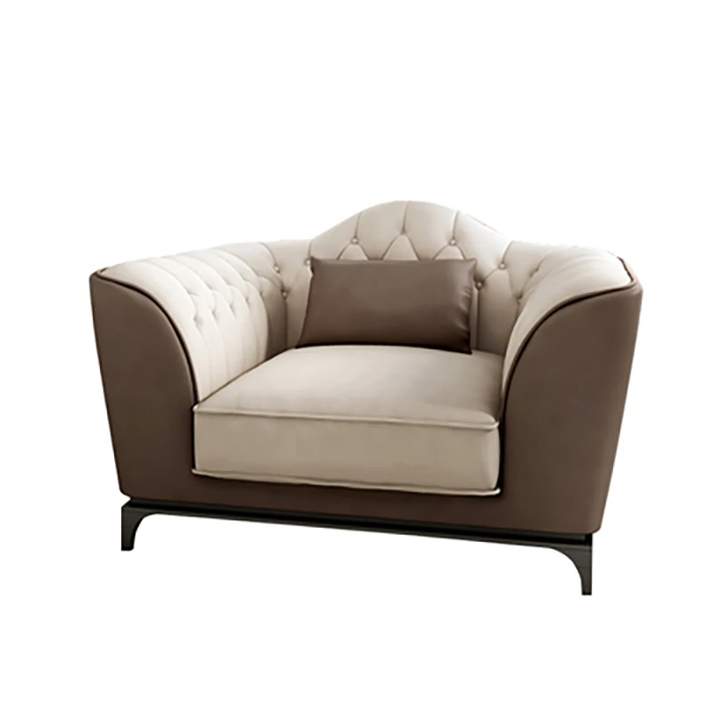 Postmodern light luxury cowhide sofa combination villa luxury simple Italian living room model room Hong Kong style furniture
Postmodern light luxury cowhide sofa combination villa luxury simple Italian living room model room Hong Kong style furniture