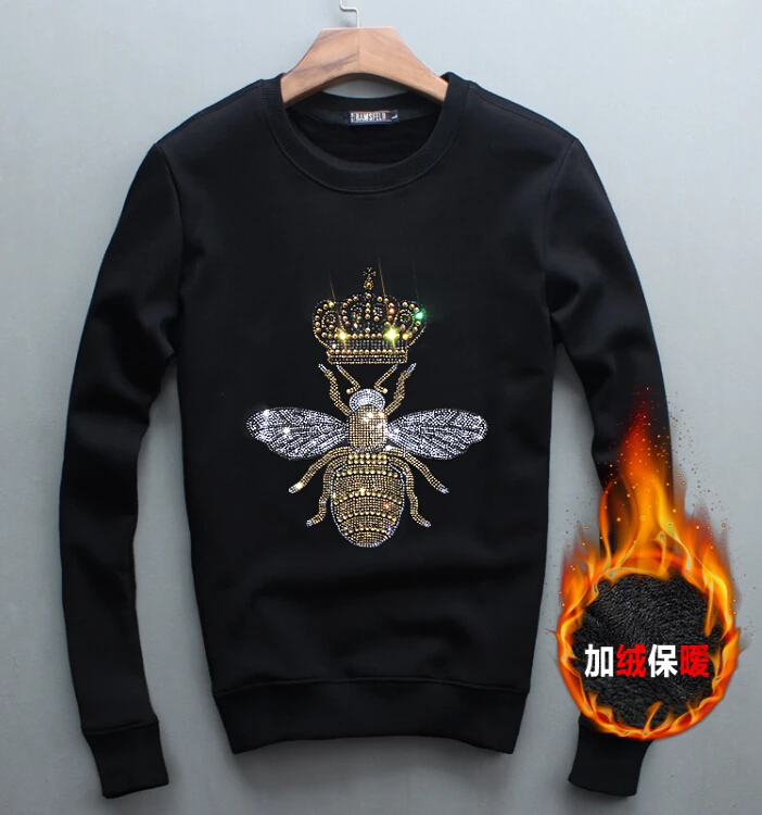 Мужская толстовка с капюшоном, хлопковая, демисезонная, со стразами, 2019 
Мужская толстовка с капюшоном, хлопковая, демисезонная, со стразами, 2019