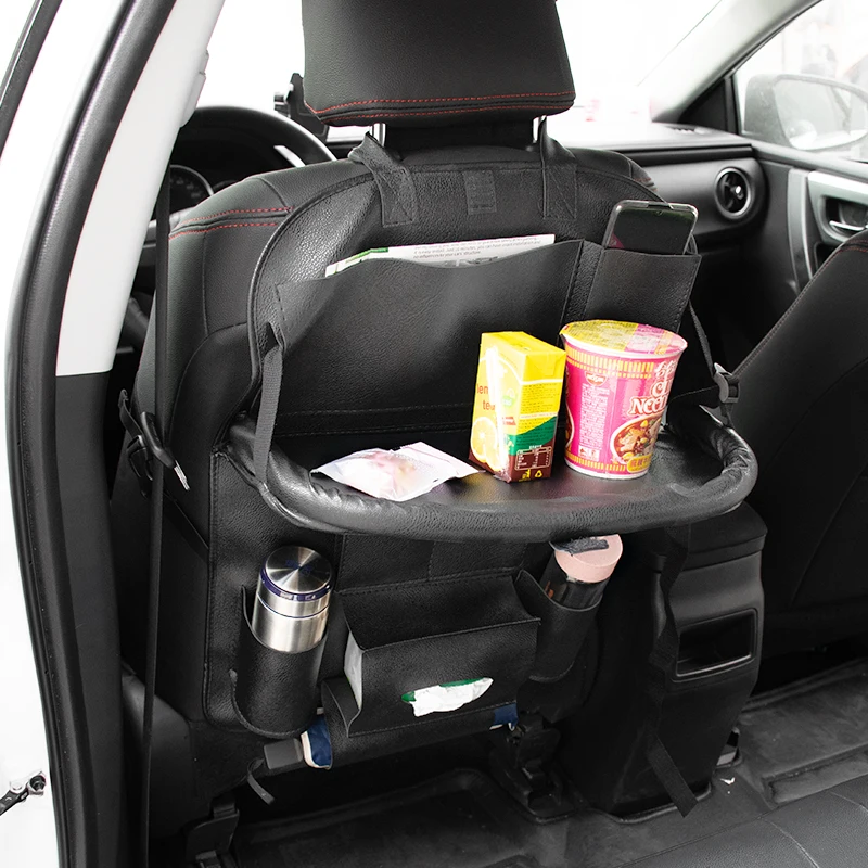 Universal Car Seat Back Bag Folding Table Pad Drink Chair Storage Pocket Box Travel Stowing Tidying Auto Accessories Interior
Universal Car Seat Back Bag Folding Table Pad Drink Chair Storage Pocket Box Travel Stowing Tidying Auto Accessories Interior
