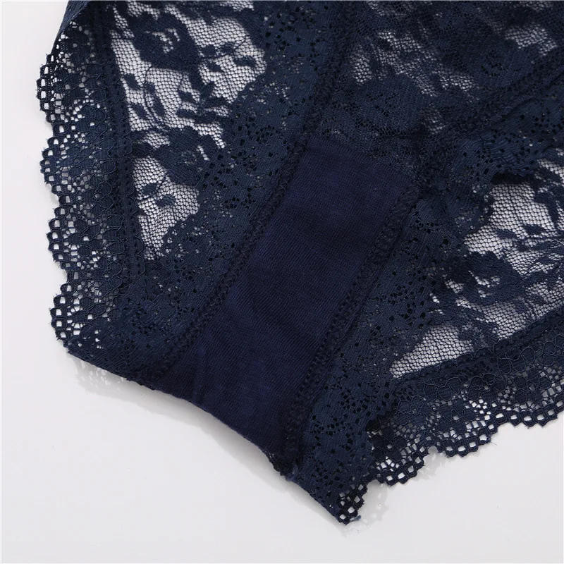 Perspective Panties Sexy Women Underwear Floral Lace Panties Female Lingerie Briefs for Woman Intimate Pantys Plus Size