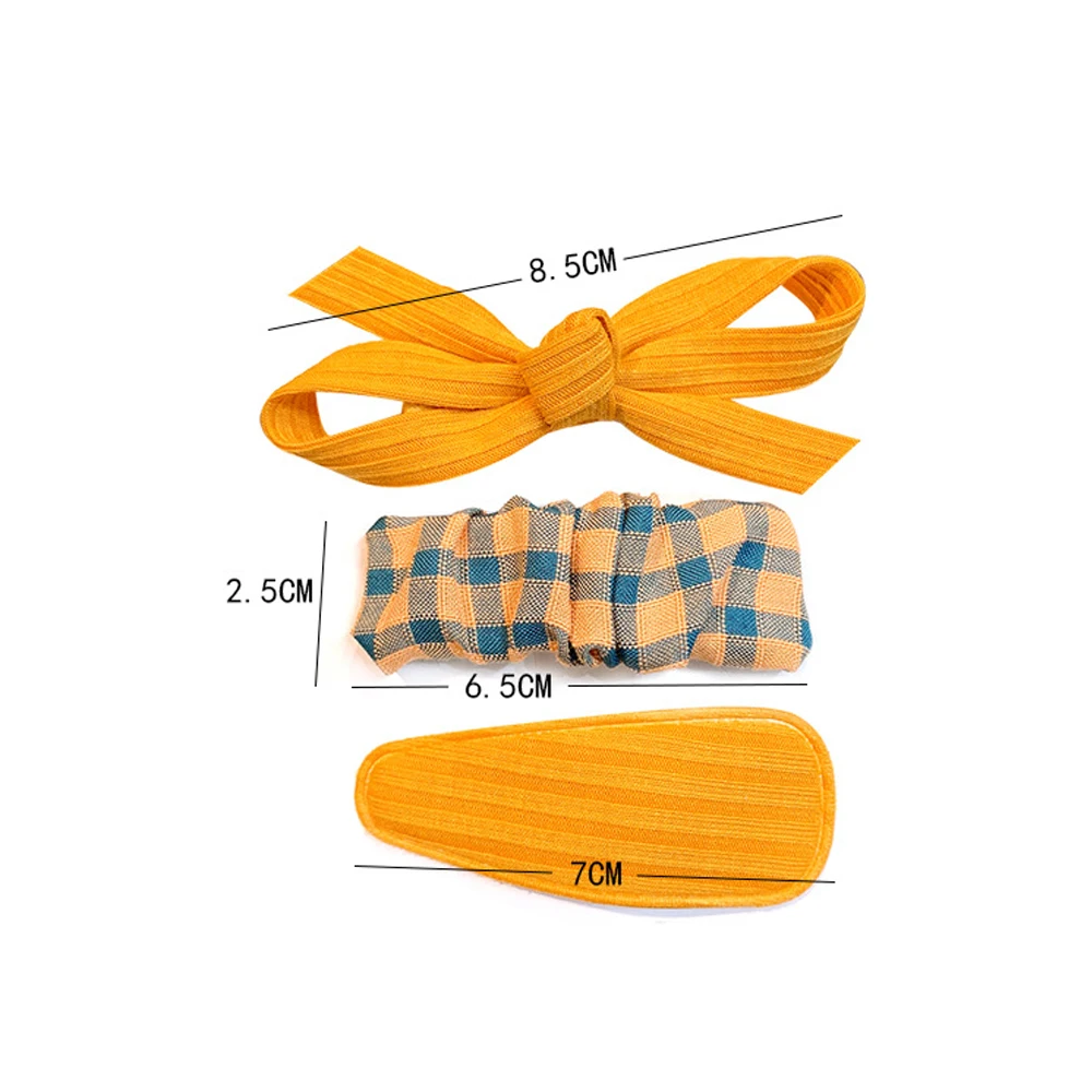 3 pcs/set Sweet Girl Lattice BB Clip Bow Small Fresh Water-drop Shape Barrette Children Fashion Cute Hairpins Head Ornament
3 pcs/set Sweet Girl Lattice BB Clip Bow Small Fresh Water-drop Shape Barrette Children Fashion Cute Hairpins Head Ornament