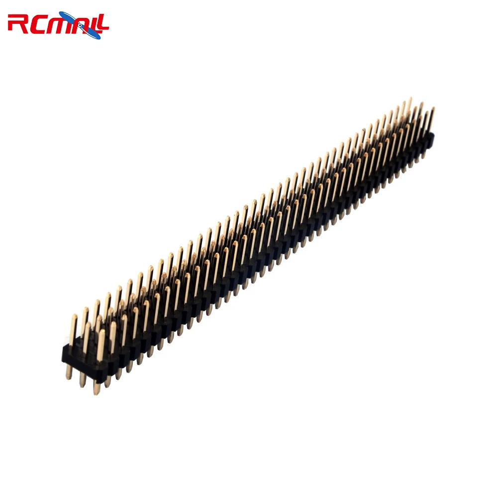 RCmall 10Pcs 3x40P 2.54mm Pitch PCB Pin Header Male Triple Row Straight 
RCmall 10Pcs 3x40P 2.54mm Pitch PCB Pin Header Male Triple Row Straight