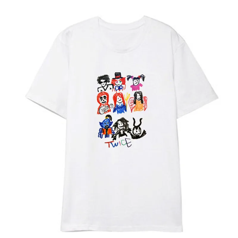 New Kpop TWICE ONCE HALLOWEEN Album Shirts Women Hip Hop Streetwear Loose K-pop Clothes Tshirt T Shirt Short Sleeve Tops T-shirt
New Kpop TWICE ONCE HALLOWEEN Album Shirts Women Hip Hop Streetwear Loose K-pop Clothes Tshirt T Shirt Short Sleeve Tops T-shirt