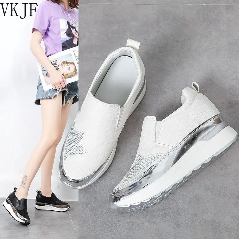 2021 New Brand Designer Breathable Women Shoes Platform Casual Shoes Slip on Woman Sneakers Chaussures Femme 35-43 
2021 New Brand Designer Breathable Women Shoes Platform Casual Shoes Slip on Woman Sneakers Chaussures Femme 35-43