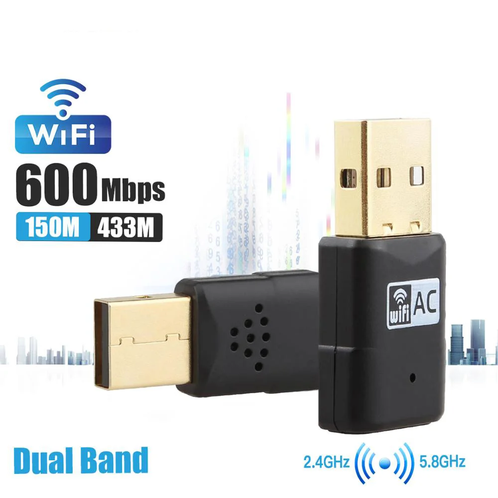 Мини Wi-Fi адаптер Hannord AC600M, два диапазона, 2,4 ГГц, беспроводной USB адаптер, сетевая карта, Wi-Fi приемник, USB Ethernet LAN адаптер
Мини Wi-Fi адаптер Hannord AC600M, два диапазона, 2,4 ГГц, беспроводной USB адаптер, сетевая карта, Wi-Fi приемник, USB Ethernet LAN адаптер