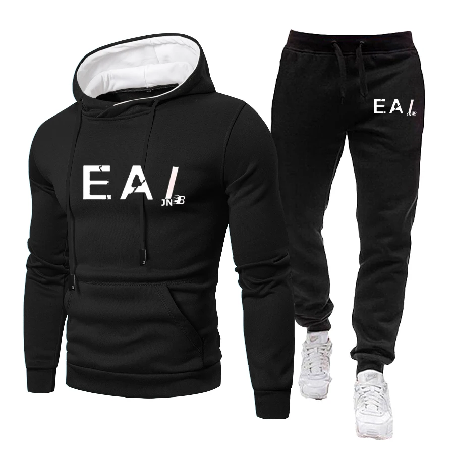 2021 Tracksuit Men Sets Hoodies+ Pants Suit Fleece Casual Sports Jogging Trousers Fitness Pullover Sweatshirt Male Sportswear
2021 Tracksuit Men Sets Hoodies+ Pants Suit Fleece Casual Sports Jogging Trousers Fitness Pullover Sweatshirt Male Sportswear