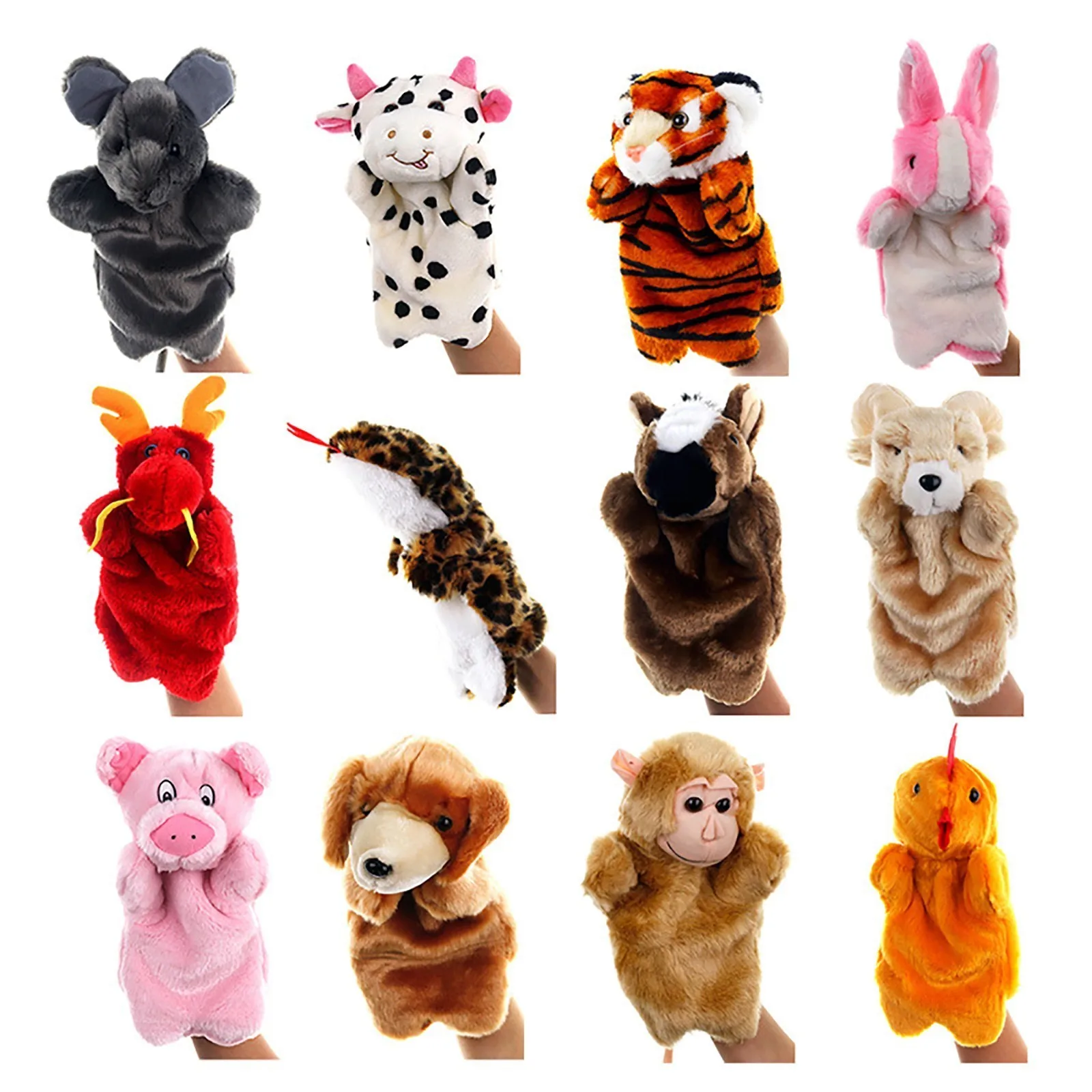 Kawaii Plush Toys Stuffed Animal Hand Puppet Parent-Child Doll Hand Puppet doll Baby Toys for session For Kids Adults Puppets
Kawaii Plush Toys Stuffed Animal Hand Puppet Parent-Child Doll Hand Puppet doll Baby Toys for session For Kids Adults Puppets