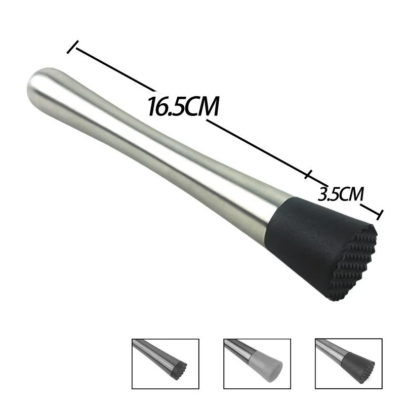 10pcs High-quality 304 Stainless steel lemon metal masher Stir bar bartenders tools masher Cocktail Muddler Bar tool Kitchen
10pcs High-quality 304 Stainless steel lemon metal masher Stir bar bartenders tools masher Cocktail Muddler Bar tool Kitchen