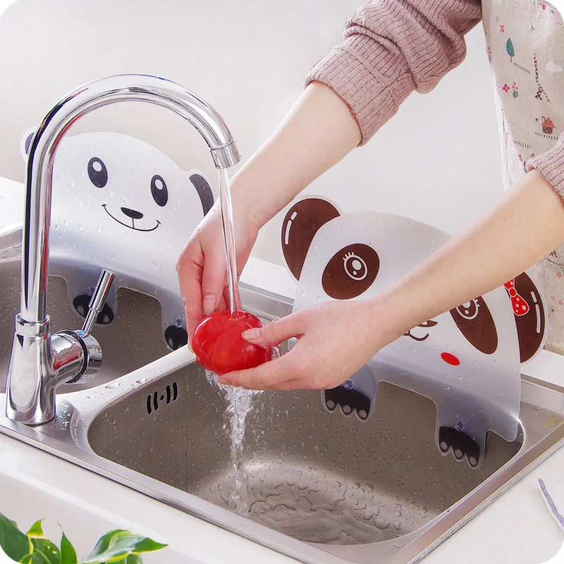 Panda Shape Suction Cup Flaps Kitchen Sink Suction Cup Flaps To Prevent Water Splashing Shields Wash Basin Flaps Kitchen Tools
Panda Shape Suction Cup Flaps Kitchen Sink Suction Cup Flaps To Prevent Water Splashing Shields Wash Basin Flaps Kitchen Tools