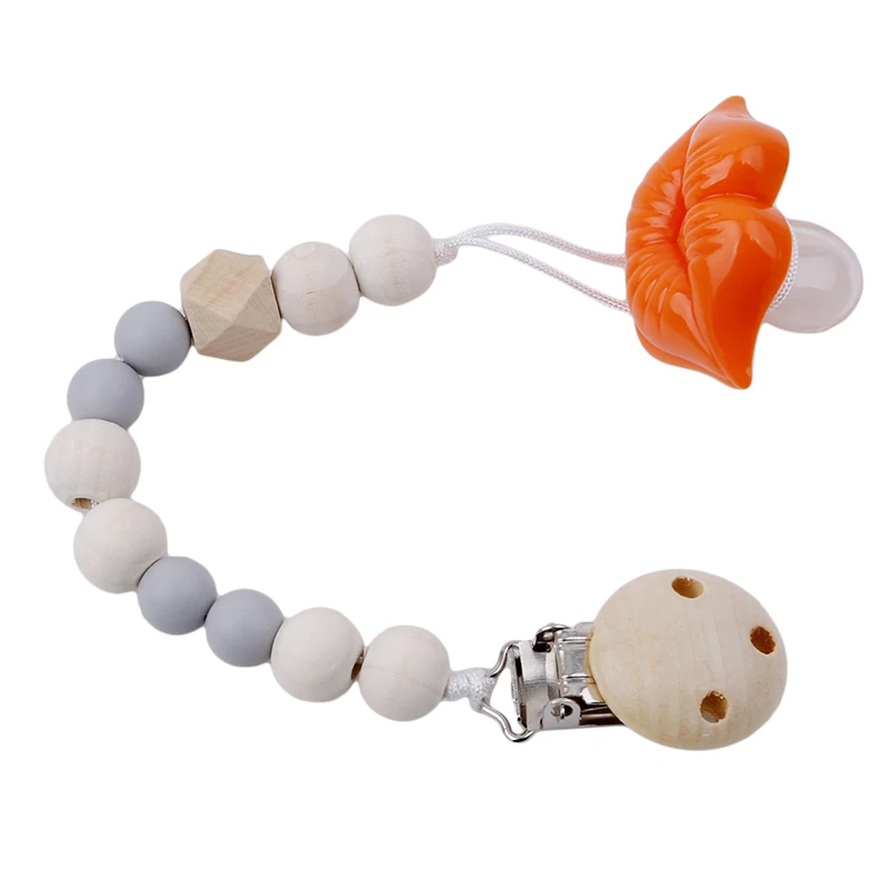 Baby Pacifier Clip Chain Beech Wooden Beads Dummy Clip Chew Pacifier Clips Leash Toys Nipple Holder Teether Anti-Drop Rope
Baby Pacifier Clip Chain Beech Wooden Beads Dummy Clip Chew Pacifier Clips Leash Toys Nipple Holder Teether Anti-Drop Rope