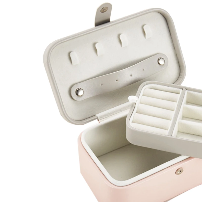 Jewelry Display Box Storage Box Multi-Layer Portable Jewelry Storage Box PU Travel Jewelry Box
Jewelry Display Box Storage Box Multi-Layer Portable Jewelry Storage Box PU Travel Jewelry Box