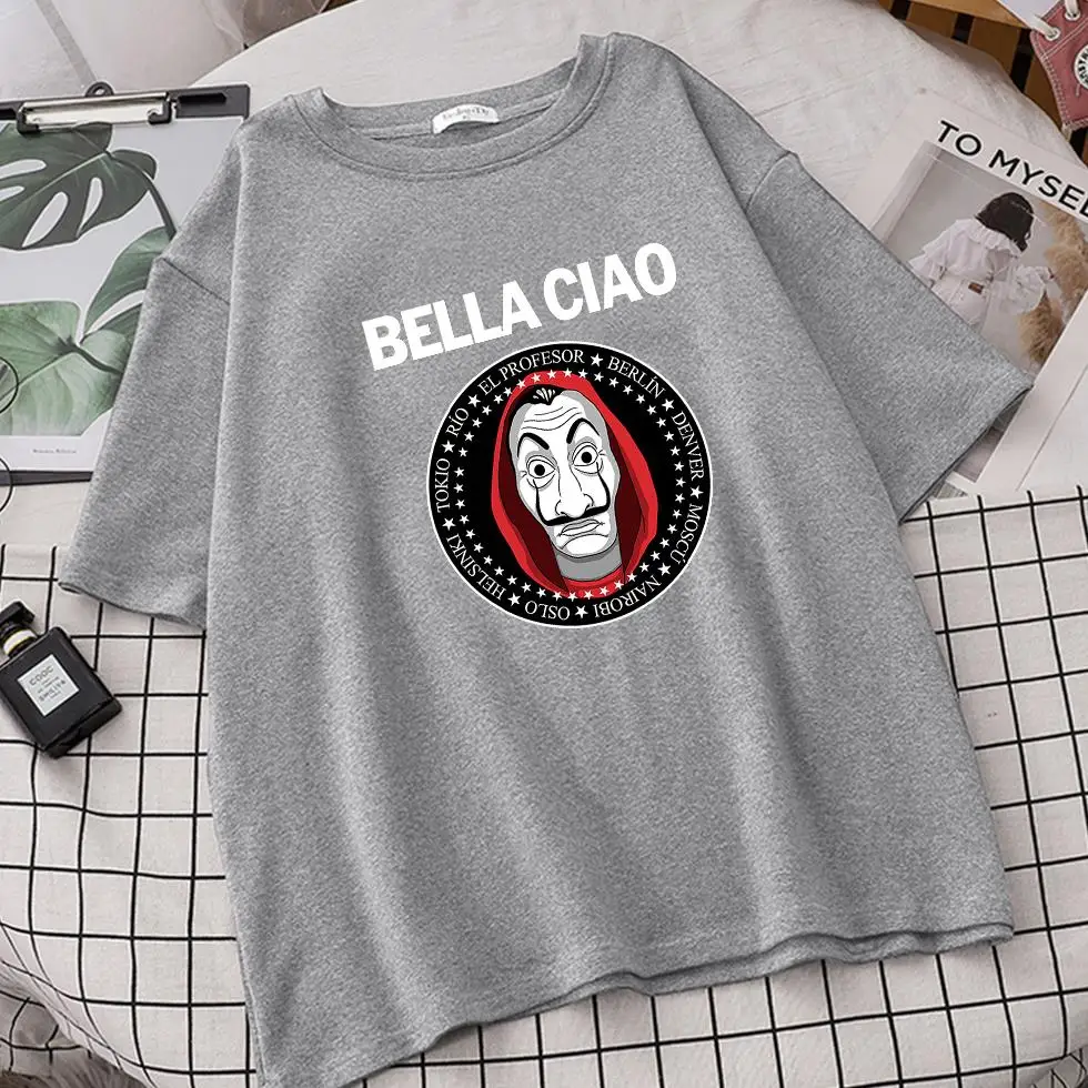 La Casa De Papel Women Vintage Tumblr Ulzzang T Shirts Camisetas De Mujer Anime Tops Tee TShirts Femme Roupas Femininas Vetement
La Casa De Papel Women Vintage Tumblr Ulzzang T Shirts Camisetas De Mujer Anime Tops Tee TShirts Femme Roupas Femininas Vetement