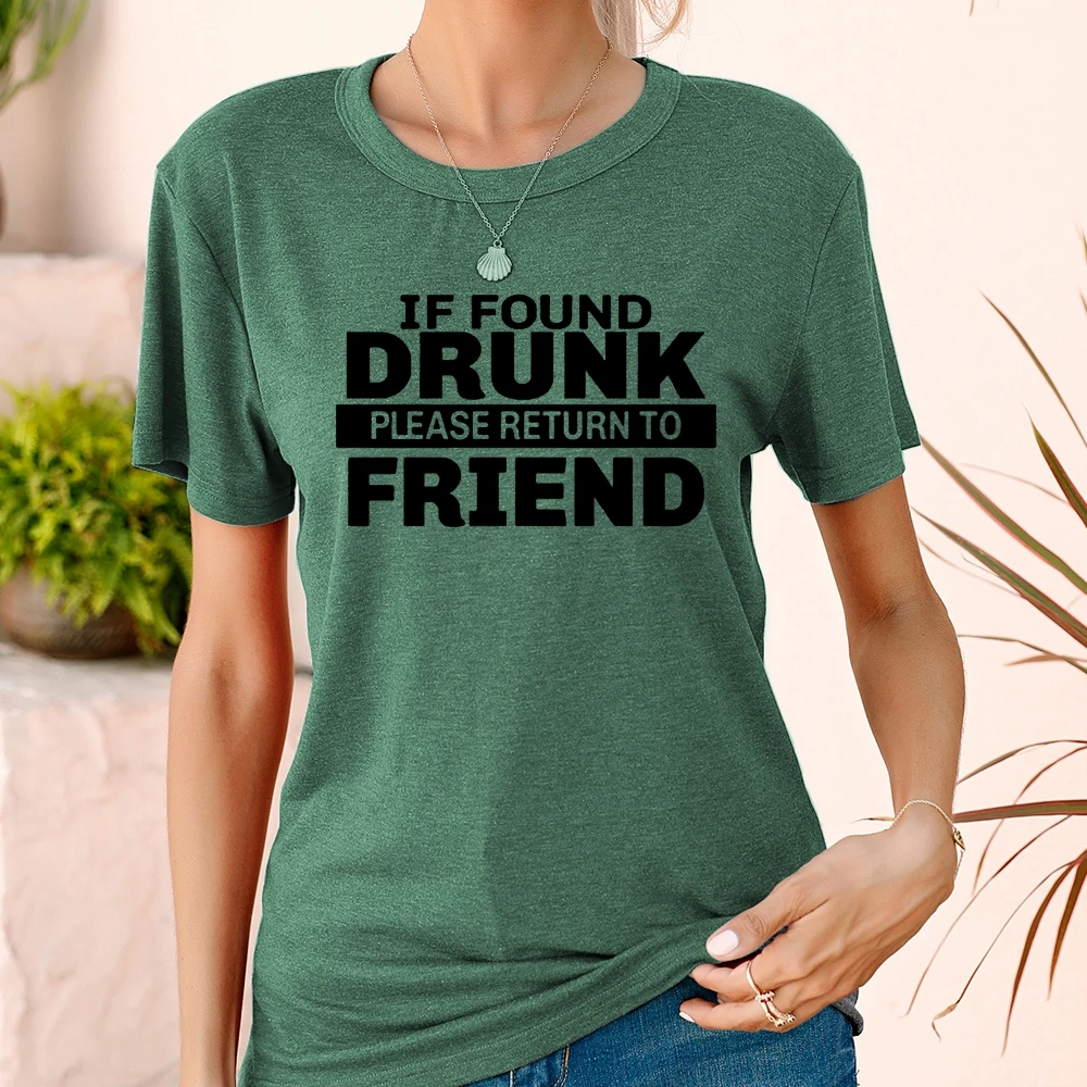 Drunk Friend Letter Print Harajuku Casual Fashion Korean Style Summer 90s Regular Women Colored Cotton Females Crew Neck Shirts
Drunk Friend Letter Print Harajuku Casual Fashion Korean Style Summer 90s Regular Women Colored Cotton Females Crew Neck Shirts
