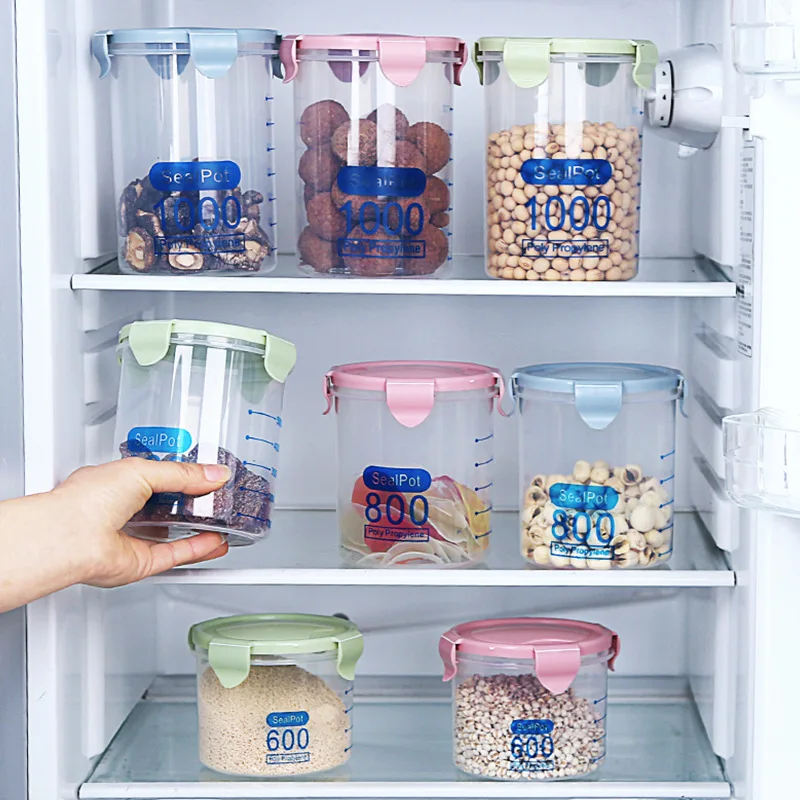 Food Storage Household Transparent Plastic Airtight Cans Food Jars Kitchen Grains Candy Biscuits Storage Boxes Storage Jars
Food Storage Household Transparent Plastic Airtight Cans Food Jars Kitchen Grains Candy Biscuits Storage Boxes Storage Jars