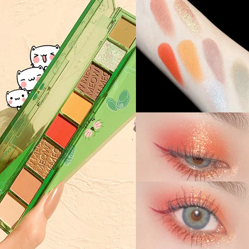 8 Colors Shimmer Eyeshadow Palette Waterproof Eye Shadow Matte Flash Long-lasting Glitter Eyeshadow Natural Eye Makeup Pallete
8 Colors Shimmer Eyeshadow Palette Waterproof Eye Shadow Matte Flash Long-lasting Glitter Eyeshadow Natural Eye Makeup Pallete