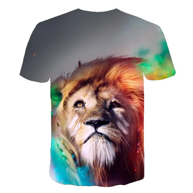 2020 new T-shirt animal Leo men's 3D T-shirt casual children's T-shirt 3D Street Style Men's leisure reality short sleeve
2020 new T-shirt animal Leo men's 3D T-shirt casual children's T-shirt 3D Street Style Men's leisure reality short sleeve