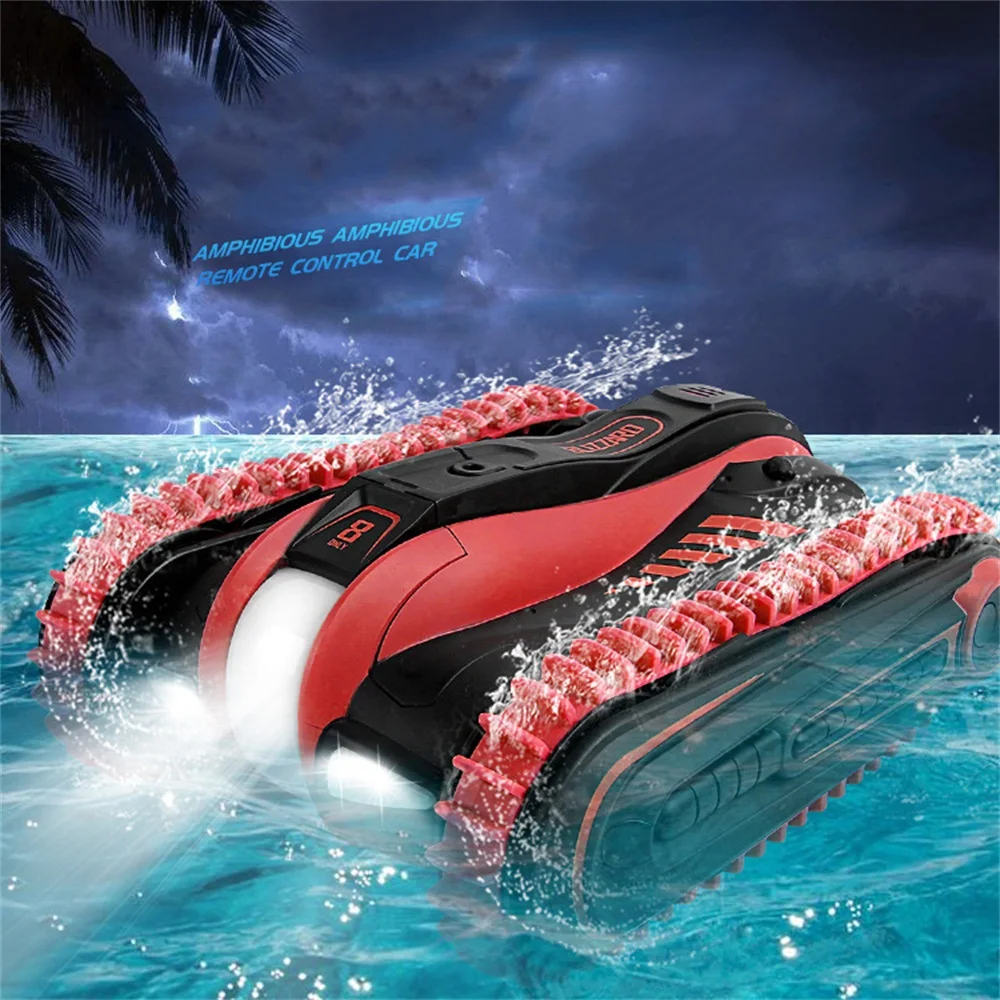 Waterproof RC Cars Remote Control Amphibious Vehicles 4CH Stunt Cars With 360 Degree Spins For Land Water
Waterproof RC Cars Remote Control Amphibious Vehicles 4CH Stunt Cars With 360 Degree Spins For Land Water