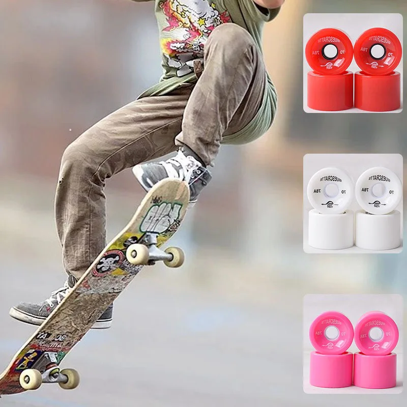 2Pcs 5Colors Skateboard Wheels Low Noise Longboard Wear-resisting Road Field Street Skating For Scooter 70% Springback
2Pcs 5Colors Skateboard Wheels Low Noise Longboard Wear-resisting Road Field Street Skating For Scooter 70% Springback