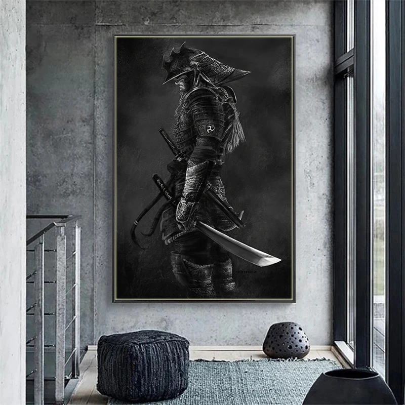 Japanese Samurai Anime Poster HD Print on Canvas Character Painting Wall Mural Pictures for living Room Home Decoration Cuadros
Japanese Samurai Anime Poster HD Print on Canvas Character Painting Wall Mural Pictures for living Room Home Decoration Cuadros