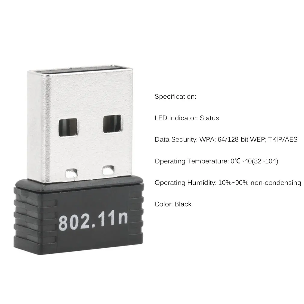 150 Мбит/с 150 м мини USB WiFi беспроводной адаптер Сетевая LAN Карта 802.11n/g/b STBC поддержка расширенного диапазона
150 Мбит/с 150 м мини USB WiFi беспроводной адаптер Сетевая LAN Карта 802.11n/g/b STBC поддержка расширенного диапазона