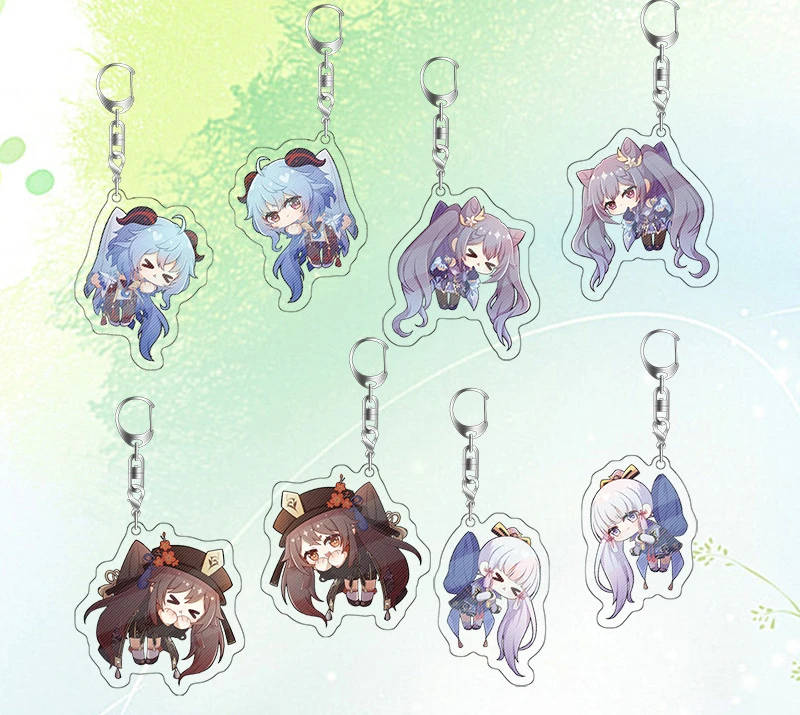 Anime Cartoon Key Chain Genshin Impact Figure Game Player Barbara Gunnhildr Kawaii Acrylic Keyring Women Man Trinket Jewelry
Anime Cartoon Key Chain Genshin Impact Figure Game Player Barbara Gunnhildr Kawaii Acrylic Keyring Women Man Trinket Jewelry