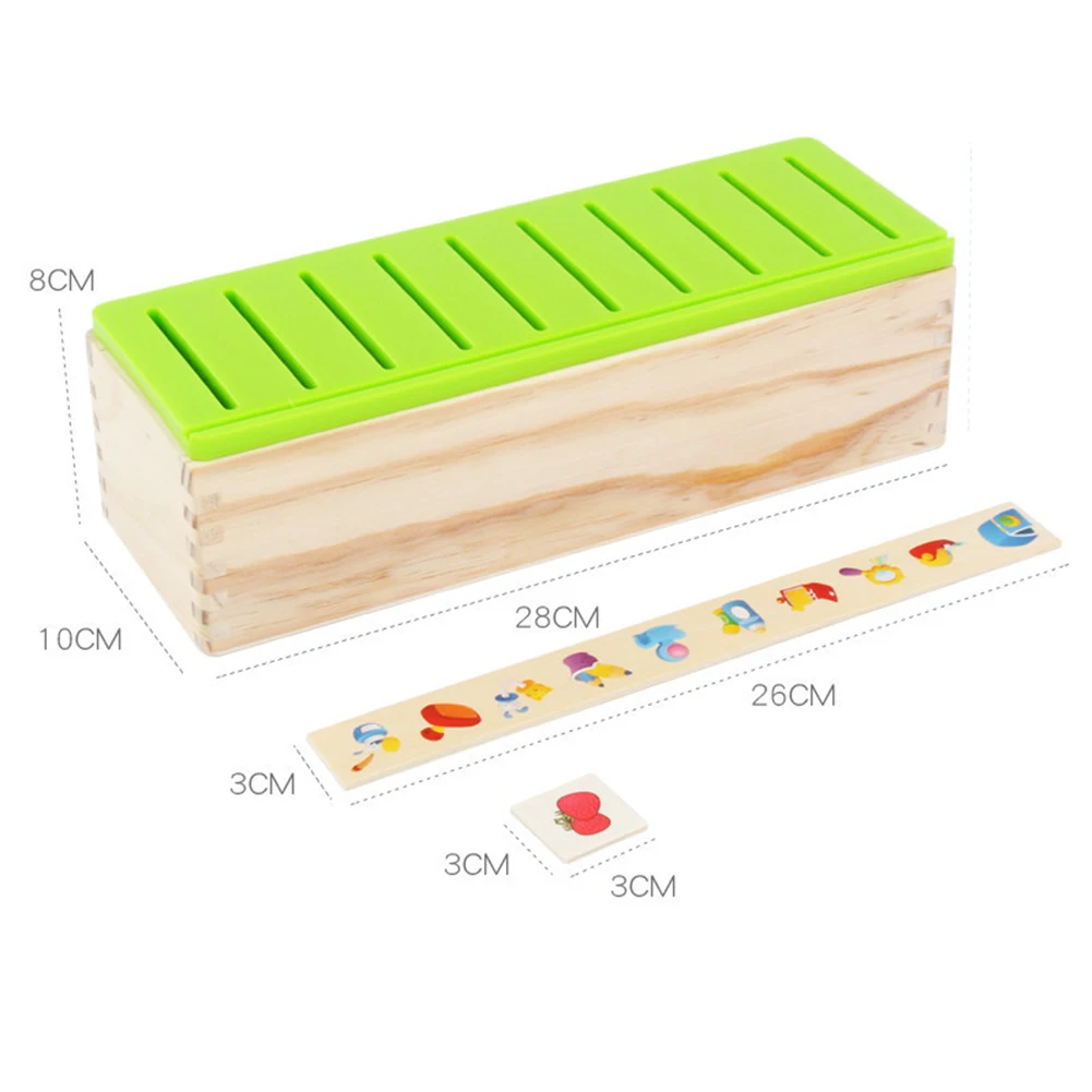 Wooden Classification Cognitive Mathematical Fruit Matching Wood Box Toys for Kids Boys Girls Gifts Education Toys
Wooden Classification Cognitive Mathematical Fruit Matching Wood Box Toys for Kids Boys Girls Gifts Education Toys