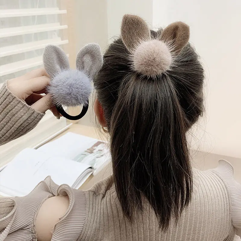 Hair Ball Rope Female Simple Horsetail Leather Band High Elastic Autumn And Winter Plush Animal Hair Accessories Gift For Lovers
Hair Ball Rope Female Simple Horsetail Leather Band High Elastic Autumn And Winter Plush Animal Hair Accessories Gift For Lovers