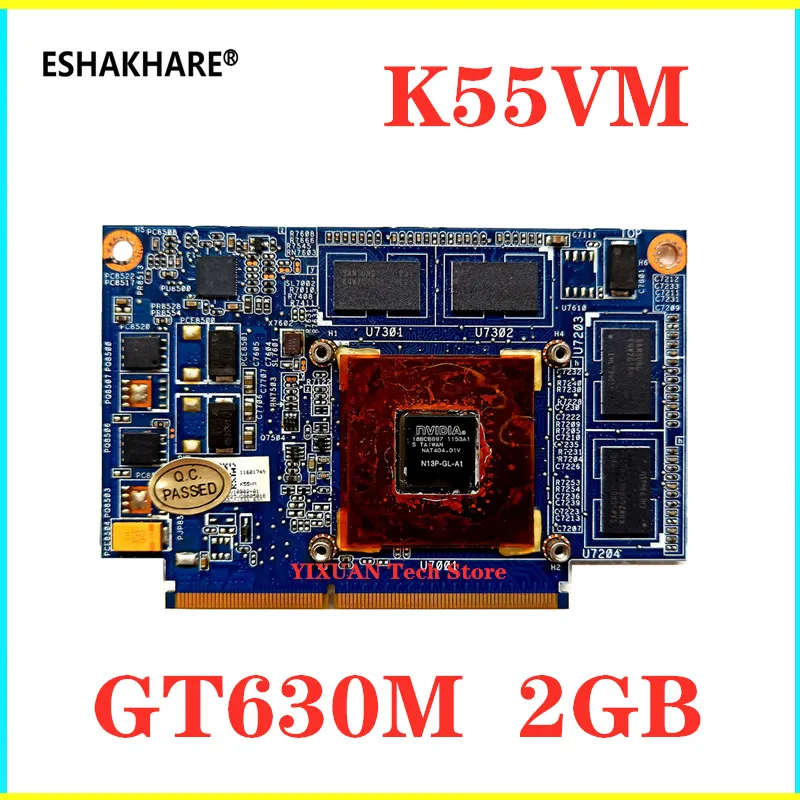 K55VM VGA GT630M N13P-GL-A1 2GB видеокартой материнская плата для ноутбука ASUS K55VJ K55V A55V ноутбук
