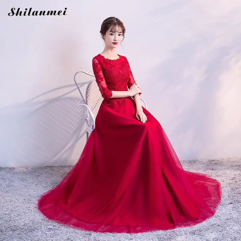 Red Lace Long Dress Women Mesh Pathwork Evening Party Women Dress Floral Appliques Vintage Ball Gowns Vestidos Longue Femme Ete
Red Lace Long Dress Women Mesh Pathwork Evening Party Women Dress Floral Appliques Vintage Ball Gowns Vestidos Longue Femme Ete