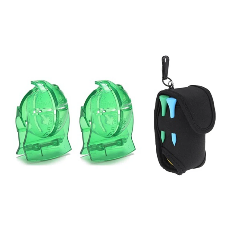 2Pcs Golf Ball Line Marker Putting Alignment Tool & 1Pcs Golf Ball Holder Waist Bag With Hook Golfs Accessories
2Pcs Golf Ball Line Marker Putting Alignment Tool & 1Pcs Golf Ball Holder Waist Bag With Hook Golfs Accessories