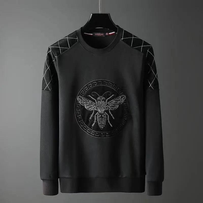 2021 spring and autumn men's printed vests high-end luxury long sleeve tops trendy crew neck pullover T-shirts
2021 spring and autumn men's printed vests high-end luxury long sleeve tops trendy crew neck pullover T-shirts