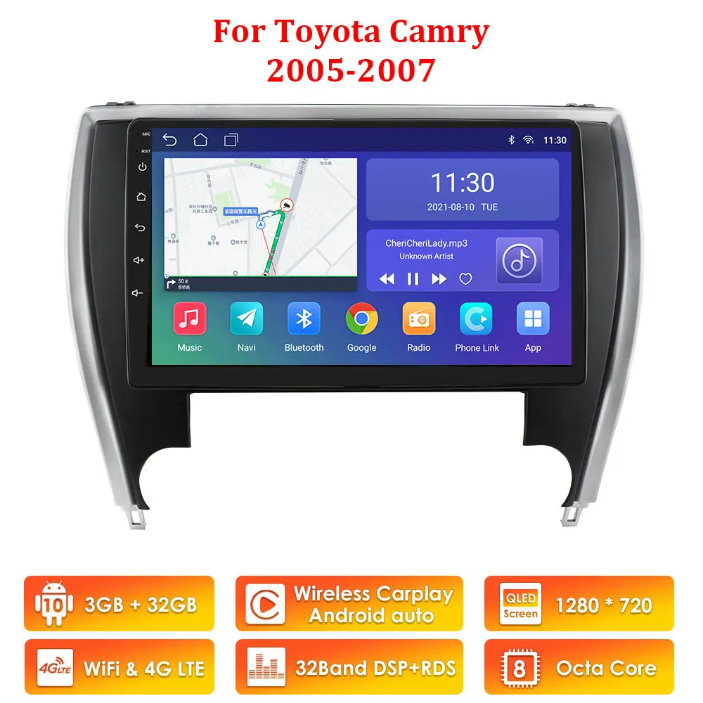 Мультимедийный плеер, Автомагнитола для Toyota Camry 2015, 2016, 2017, GPS, Авторадио для Carplay, Android, DSP, RDS, Wi-Fi, навигация, BT
Мультимедийный плеер, Автомагнитола для Toyota Camry 2015, 2016, 2017, GPS, Авторадио для Carplay, Android, DSP, RDS, Wi-Fi, навигация, BT