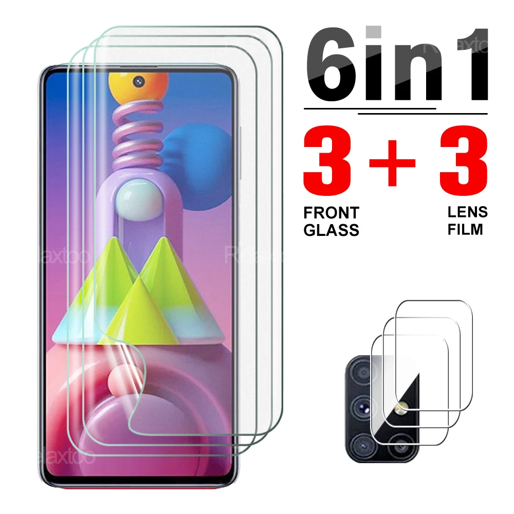 6 in 1 Hydrogel Film Screen Protector For Samsung Galaxy M51 M01 M01Core M02S M10 M11 M12 M20 M21 M21S M30 M31 M31S Camera Lens
6 in 1 Hydrogel Film Screen Protector For Samsung Galaxy M51 M01 M01Core M02S M10 M11 M12 M20 M21 M21S M30 M31 M31S Camera Lens