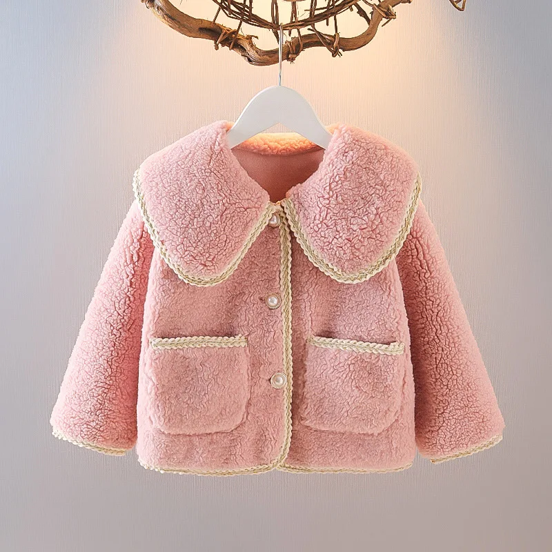 2021 Autumn And Winter Thickening New Girls Lapel Small Fragrant Wind Wool Sweater Coat For Middle And Small Children Coat
2021 Autumn And Winter Thickening New Girls Lapel Small Fragrant Wind Wool Sweater Coat For Middle And Small Children Coat