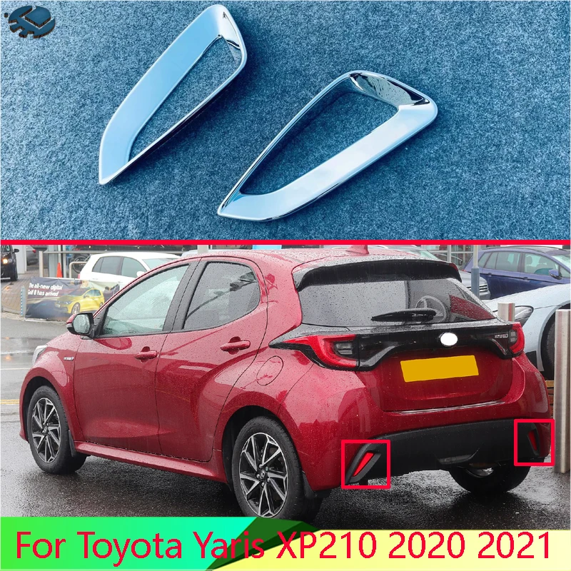 Для Toyota Yaris XP210 2020 2021 автомобильные аксессуары ABS хромированный задний отражатель противотумансветильник фара крышка облицовка ободок рамк...
Для Toyota Yaris XP210 2020 2021 автомобильные аксессуары ABS хромированный задний отражатель противотумансветильник фара крышка облицовка ободок рамк...