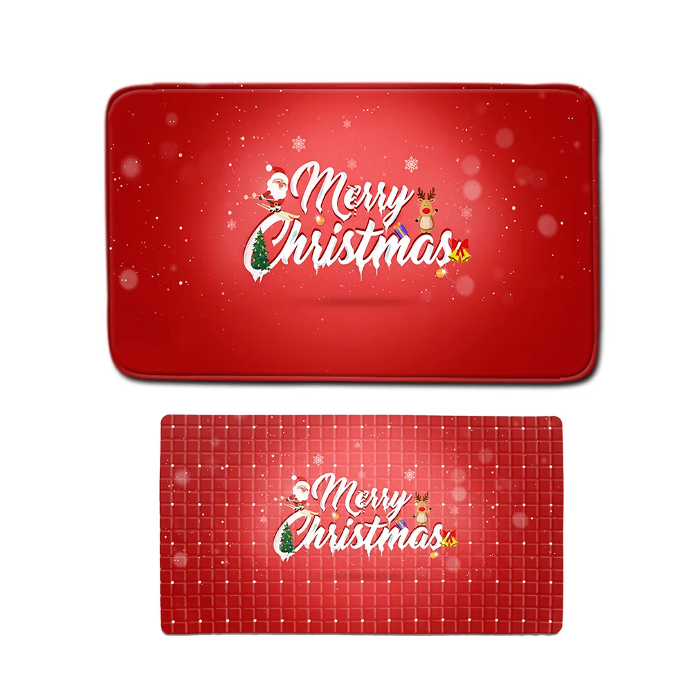 Christmas Pattern Non-slip Carpet Bath Mat Floor Mat Foot Mat PVC Non-slip Mat
Christmas Pattern Non-slip Carpet Bath Mat Floor Mat Foot Mat PVC Non-slip Mat