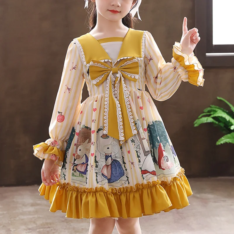 Lolita Baptism Baby Girl Dress Autumn Full Sleeves Casual Dress For 10 Years Old Girl Christening Dress For Baby Girl Vintage
Lolita Baptism Baby Girl Dress Autumn Full Sleeves Casual Dress For 10 Years Old Girl Christening Dress For Baby Girl Vintage