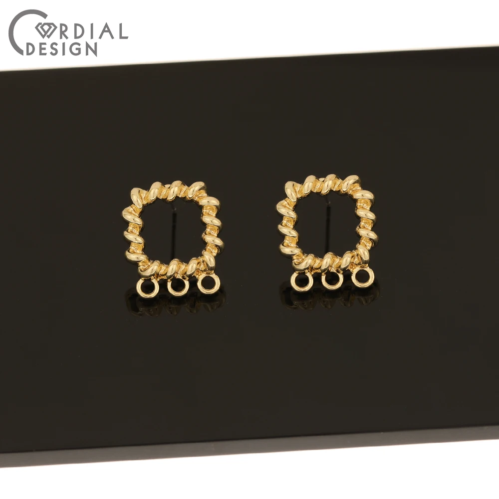 Cordial Design 100Pcs 15*18MM Jewelry Accessories/Earrings Stud/Square Loop Shape/DIY Jewelry Making/Hand Made/Earring Findings
Cordial Design 100Pcs 15*18MM Jewelry Accessories/Earrings Stud/Square Loop Shape/DIY Jewelry Making/Hand Made/Earring Findings