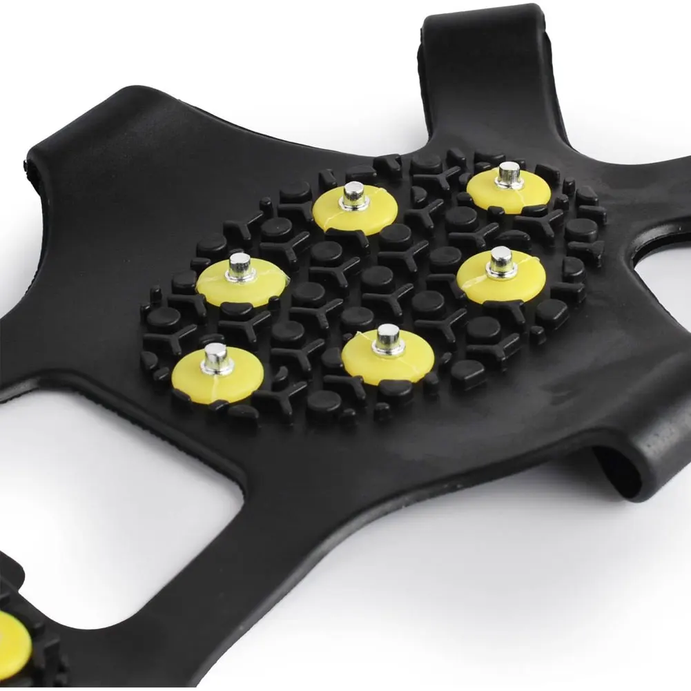 Ice Cleats Grippers Traction Shoes Boots Rubber Snow Spikes Crampons With 10 Steel Studs Cleats For Hiking Walking Climbing
Ice Cleats Grippers Traction Shoes Boots Rubber Snow Spikes Crampons With 10 Steel Studs Cleats For Hiking Walking Climbing