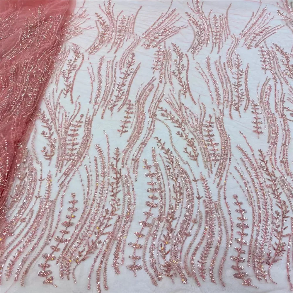 Latest Nigerian Lace Fabric 2021 High Quality African Lace Fabric Handmade Beads Lace Fabric For Bridal Material
Latest Nigerian Lace Fabric 2021 High Quality African Lace Fabric Handmade Beads Lace Fabric For Bridal Material