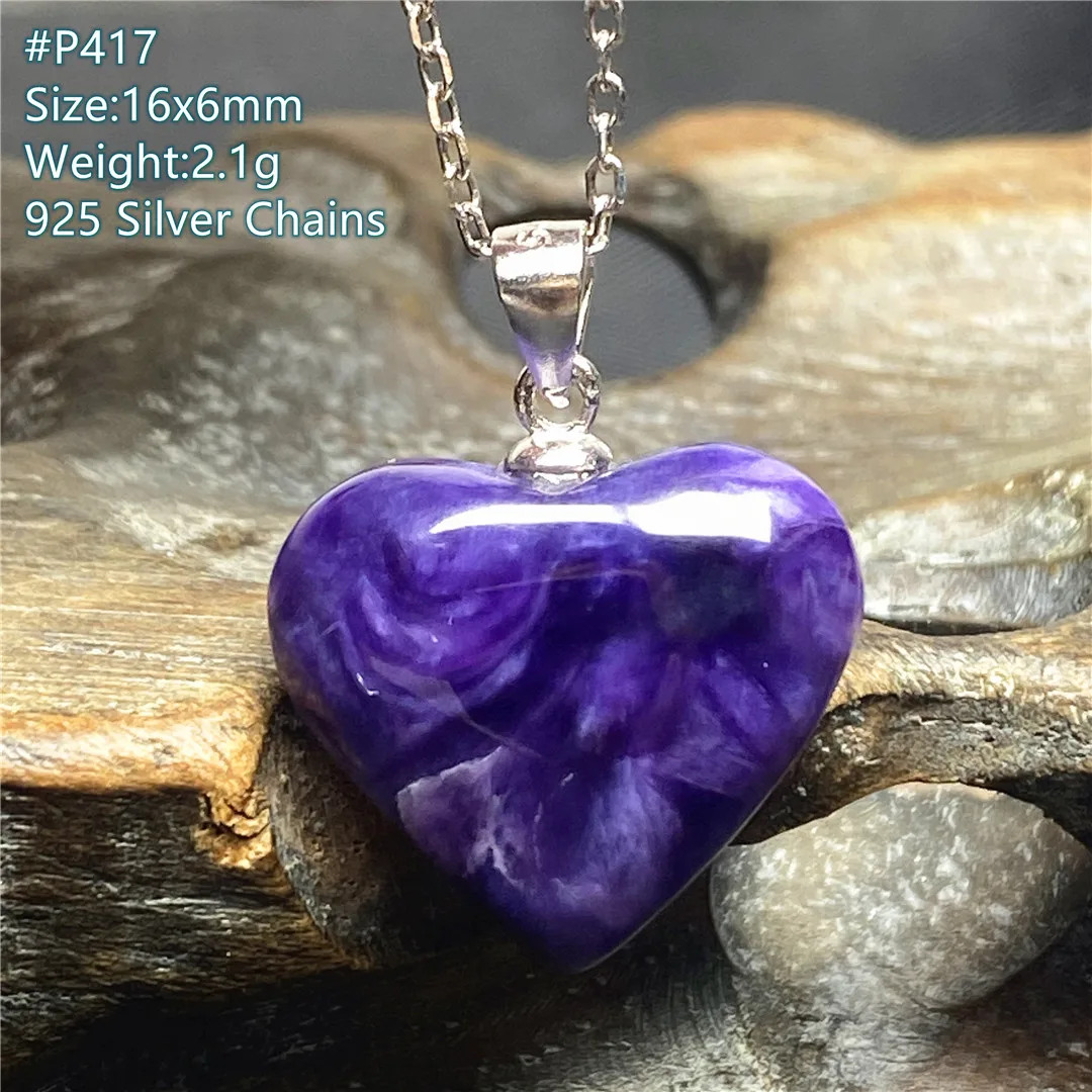 Top Natural Purple Charoite Stone Pendant Heart Jewelry For Woman Man Healing Reiki Love Gift 16x6mm Beads Gemstone Silver AAAAA
Top Natural Purple Charoite Stone Pendant Heart Jewelry For Woman Man Healing Reiki Love Gift 16x6mm Beads Gemstone Silver AAAAA