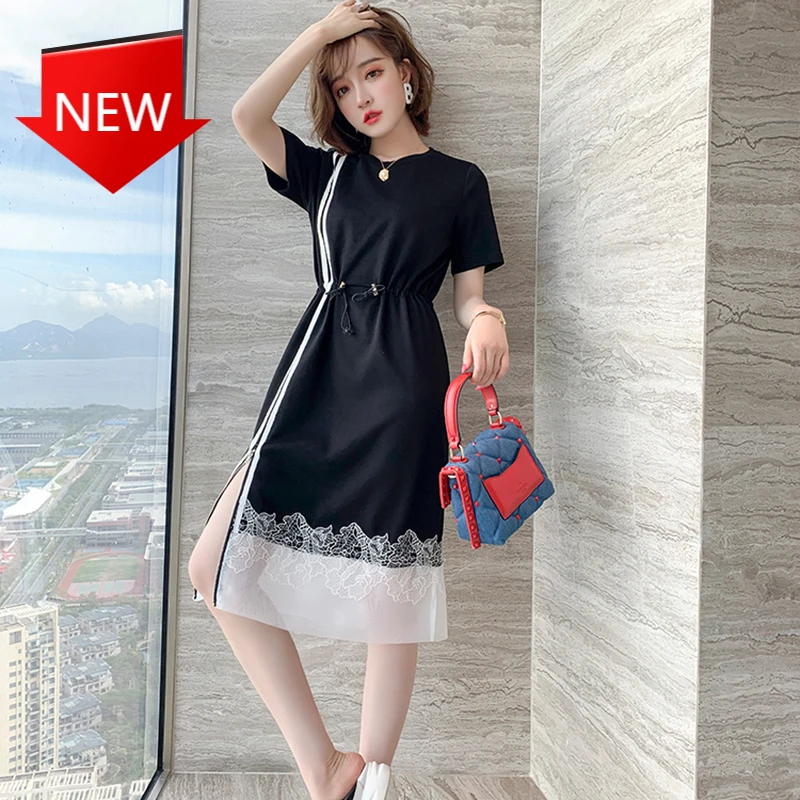 Модные свободные платья в полоску с коротким рукавом и молнией в стиле пэчворк женское платье-футболка vestidos Новое Женское кружевное платье ...
Модные свободные платья в полоску с коротким рукавом и молнией в стиле пэчворк женское платье-футболка vestidos Новое Женское кружевное платье ...