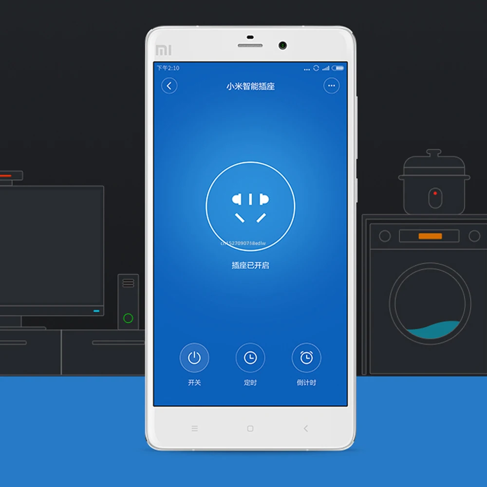 Умная розетка Xiaomi Mijia Zigbee с дистанционным управлением Wi-Fi таймером включения и