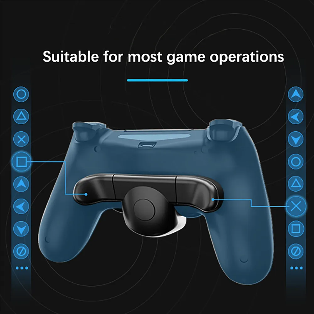 Кнопка расширения задней панели для контроллера PS4, многофункциональные кнопки крепления для ручки контроллера PS4
Кнопка расширения задней панели для контроллера PS4, многофункциональные кнопки крепления для ручки контроллера PS4
