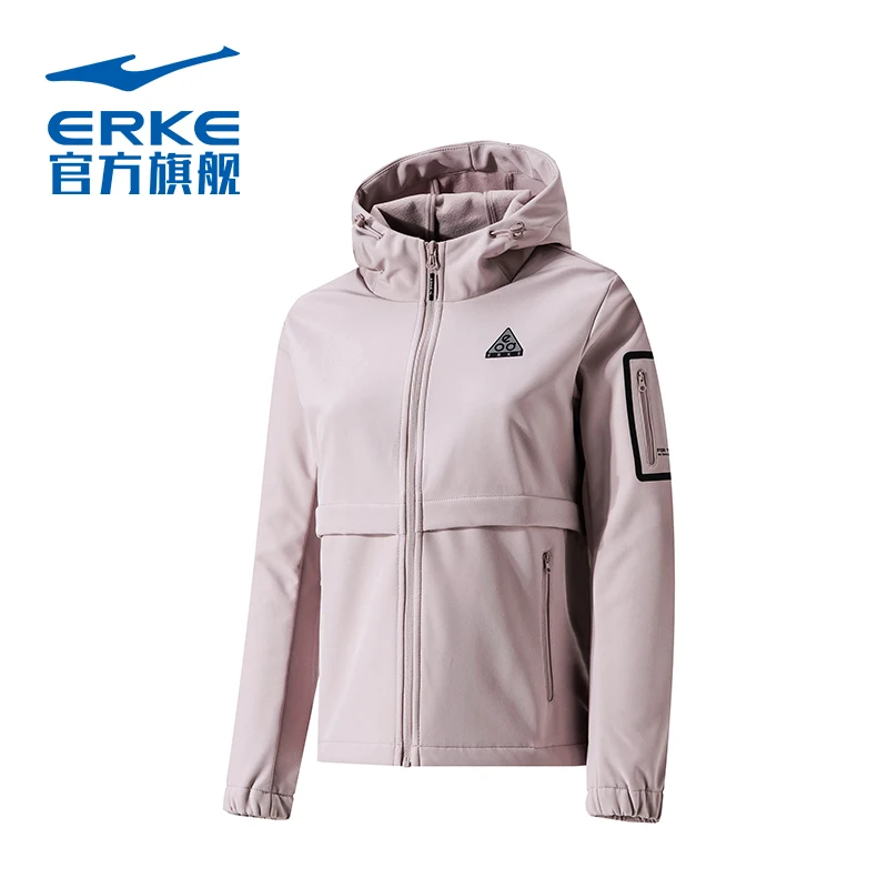 Hongxing Erke windbreaker autumn winter women's thickened leisure temperament sports outdoor hooded windbreaker jacket female 
Hongxing Erke windbreaker autumn winter women's thickened leisure temperament sports outdoor hooded windbreaker jacket female