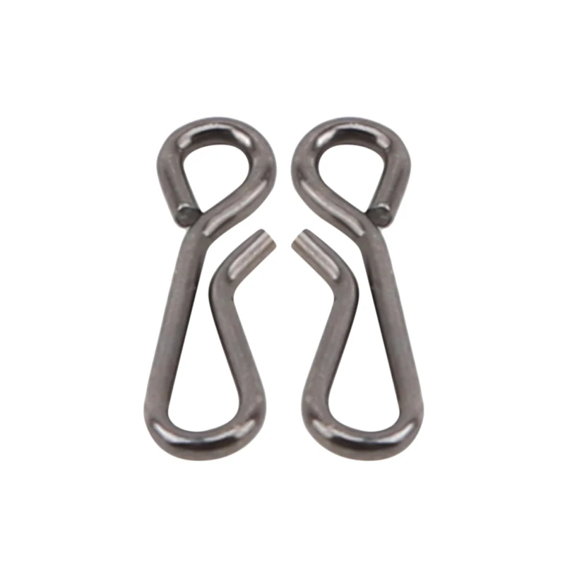 Hanging Snap Tackle Connector Stainless Steel Fishing Accessories Lure Line Hook Fish Carp Tool Pin Rig Sea Solid Rings 50PCS
Hanging Snap Tackle Connector Stainless Steel Fishing Accessories Lure Line Hook Fish Carp Tool Pin Rig Sea Solid Rings 50PCS