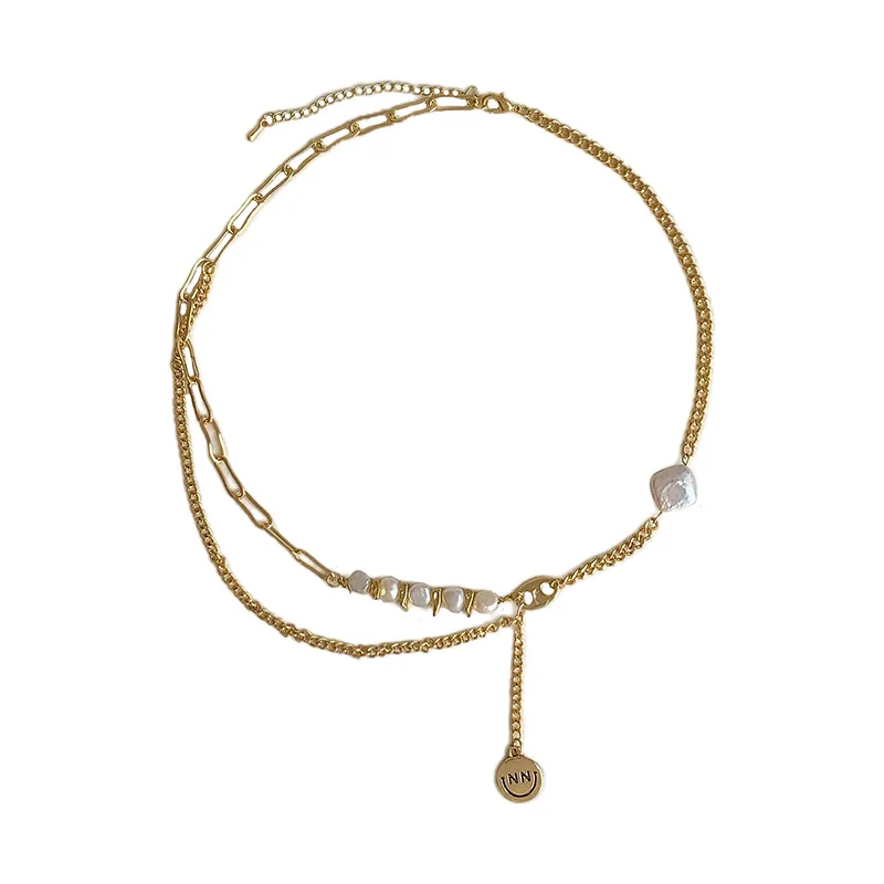 New Design Pearl Multi Layered Chain Necklace for Female Exquisite Gold Pendant Choker Party Jewelry Accessories Gift
New Design Pearl Multi Layered Chain Necklace for Female Exquisite Gold Pendant Choker Party Jewelry Accessories Gift