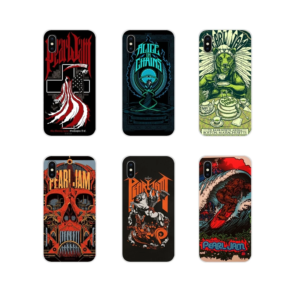 Для Huawei Honor 4C 5C 6X 7 7A 7C 8 9 10 8C 8S 8X 9X 10I 20 Lite рro Pearl Jam PJ Милуоки рок н аксессуары для
