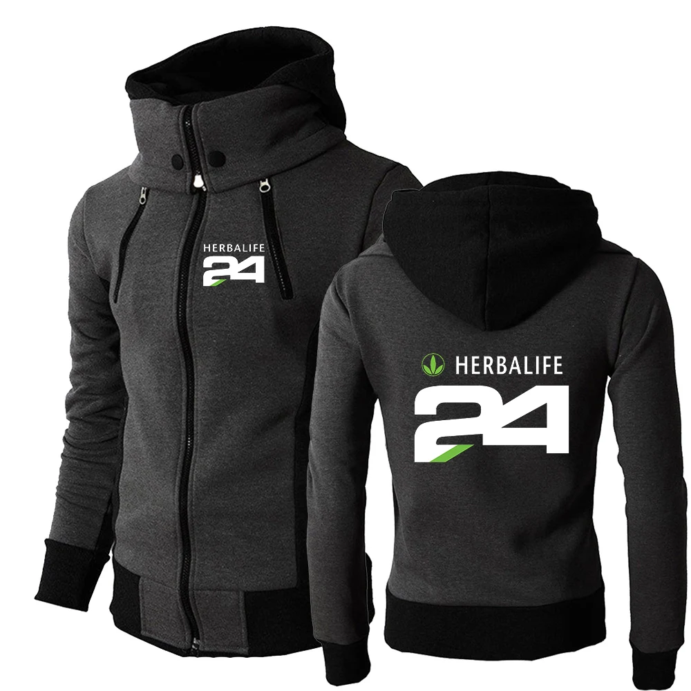 Men 2022 Herbalife 24 Logo Fashion Zipper Hoodie Leisure Sportswear Fitness Popular Sweatshirt Hooded Solid Color Clothing 
Men 2022 Herbalife 24 Logo Fashion Zipper Hoodie Leisure Sportswear Fitness Popular Sweatshirt Hooded Solid Color Clothing